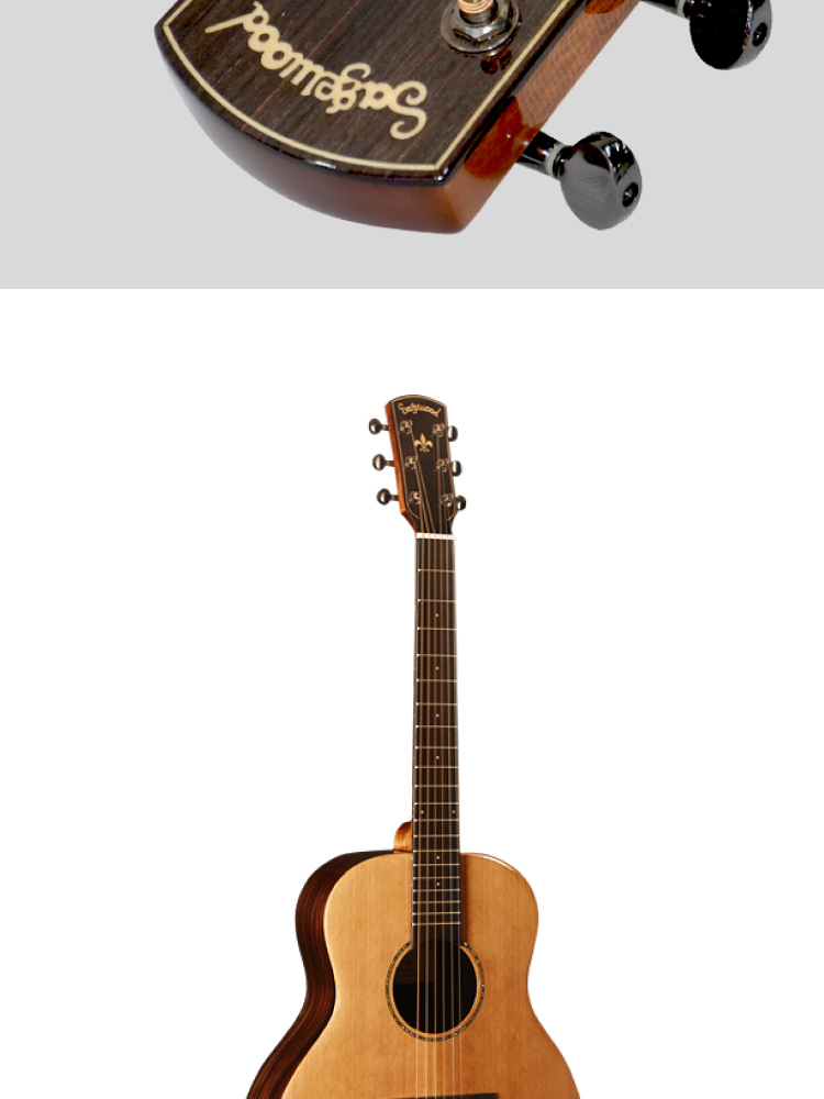 sagewood赛格伍德36寸圆角民谣吉他mini400